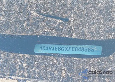 2015 Jeep Grand Cherokee Limited из США, поврежденный, VIN 1C4RJEBGXFC848583